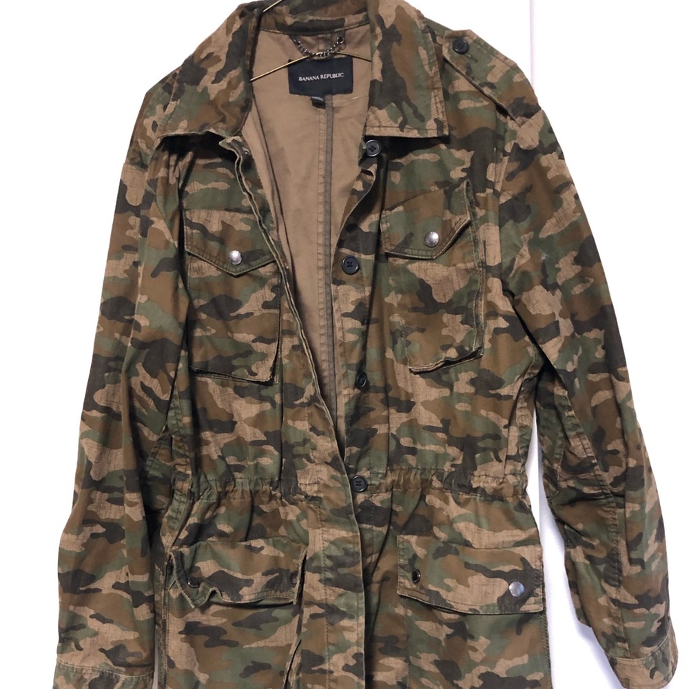 Banana Republic Camo Jacket